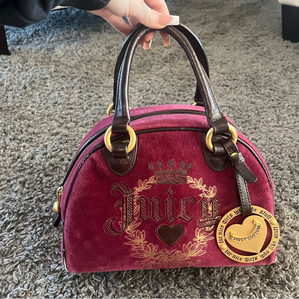 Vintage juicy couture bowler bag